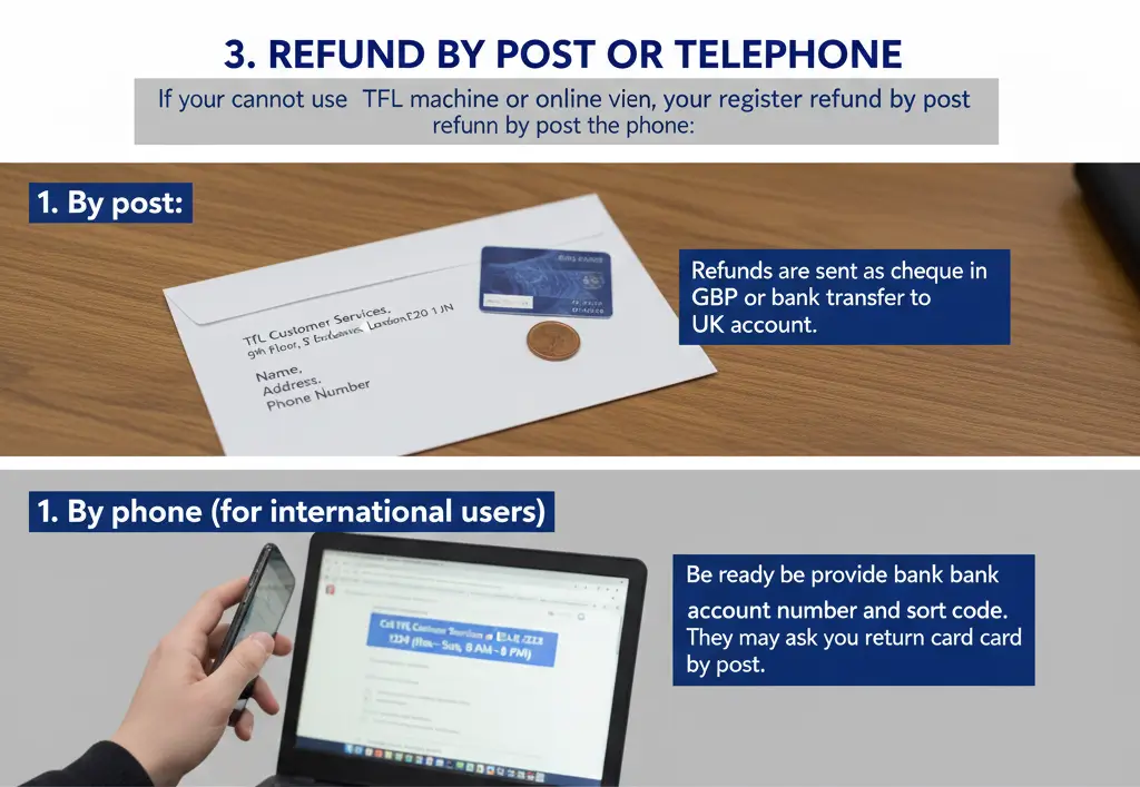 Refund by Post or Telephone